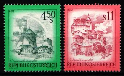 Österreich 1519-1520 postfrisch #KZ532