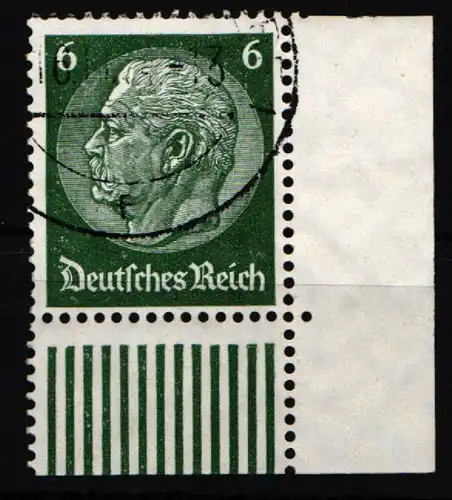 Deutsches Reich 516 gestempelt Eckrand #NC421