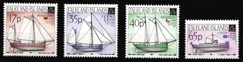 Falkland Inseln 728-731 postfrisch Schifffahrt #JH919