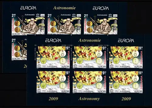 Rumänien 6357-6358 postfrisch als Kleinbogensatz #HO089