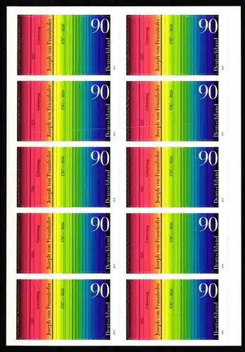 BRD Bund Folienblatt 23 mit 2929 postfrisch #NB626