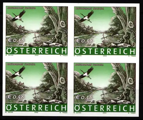 Österrreich 2397 postfrisch als Buntdruck-Kleinbogen #JW184