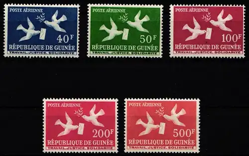 Guinea 26-30 postfrisch #JW236