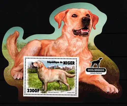 Niger Block 899 postfrisch Hunde #KC252