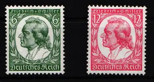 Deutsches Reich 554-555 postfrisch #NC818