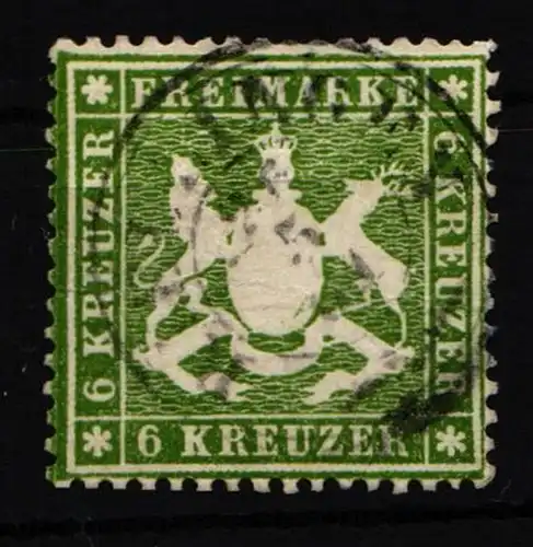 Württemberg 18 x gestempelt leichte Mängel #NC942