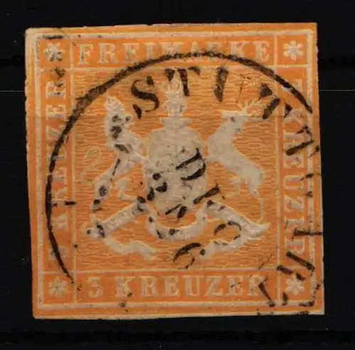 Württemberg 12 gestempelt leichte Mängel #NC958