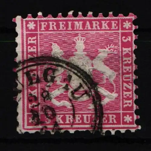 Württemberg 26 gestempelt leichte Mängel #NC969