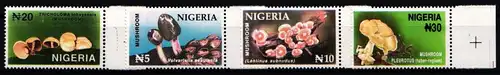 Nigeria 671-674 postfrisch Pilze #KC446