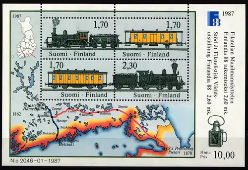 Finnland Block 3 postfrisch #KX973