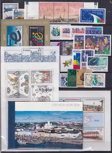 CEPT Mitläufer Jahrgang 2000 postfrisch #JW295