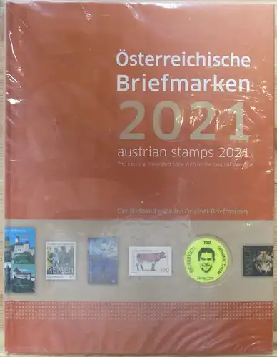 Österreich Jahrbuch 2021 postfrisch #NB657