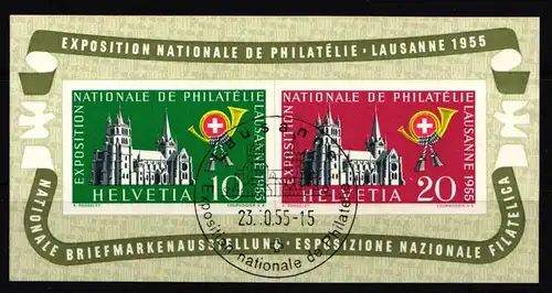 Schweiz Block 15 gestempelt #KZ636