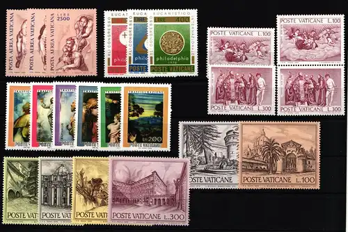 Vatikan Jahrgang 1976 postfrisch #KM893