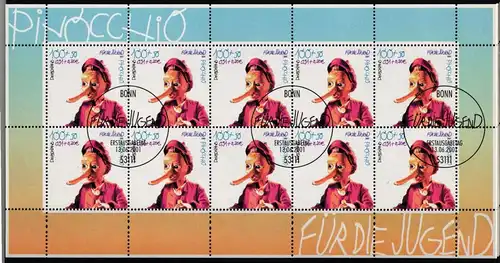 BRD Bund Kleinbogensatz 2190-2194 gestempelt #KF499