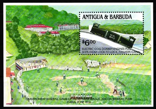 Antigua und Barbuda Block 198 postfrisch #KX984
