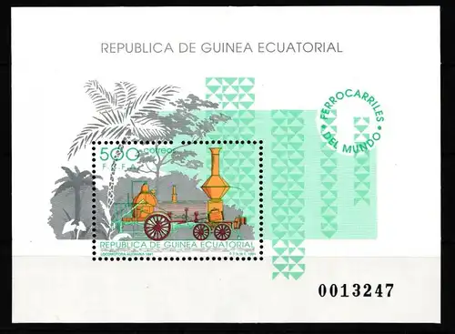 Äquatorial-Guinea Block 320 postfrisch #KX998