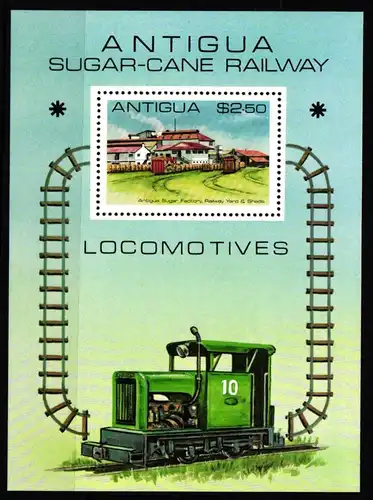 Antigua und Barbuda Block 53 postfrisch #KX983