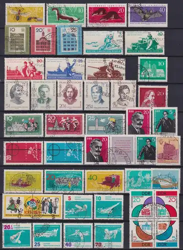 DDR Jahrgang 1962 gestempelt #NB717