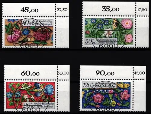 BRD Bund 1259-1262 gestempelt KBWZ #NB256