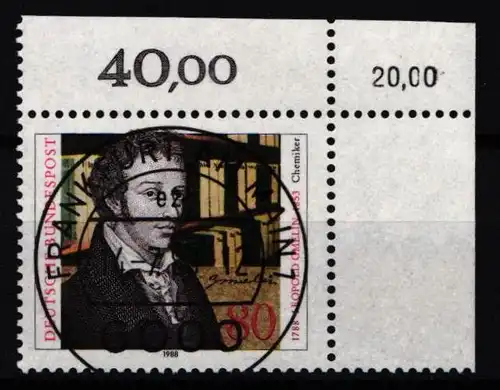 BRD Bund 1377 gestempelt KBWZ #NB270