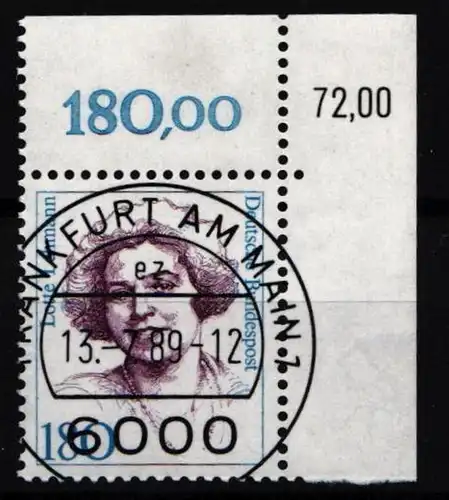 BRD Bund 1427 gestempelt KBWZ #NB305