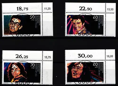 BRD Bund 1360-1363 gestempelt KBWZ #NB268