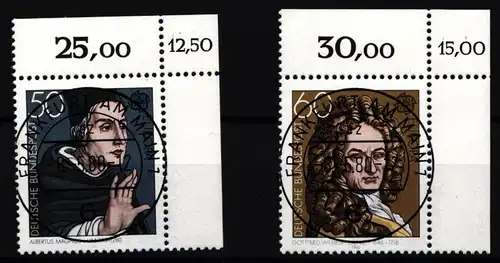 BRD Bund 1049-1050 gestempelt KBWZ #NB318