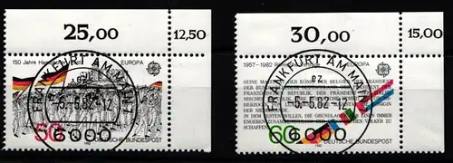 BRD Bund 1130-1131 gestempelt KBWZ #NB326