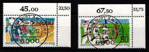 BRD Bund 1127-1128 gestempelt KBWZ #NB325