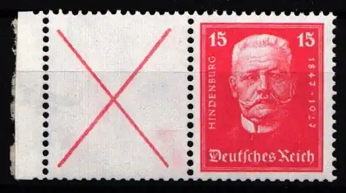 Deutsches Reich W 25 postfrisch #NB407