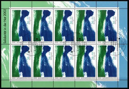 BRD Bund Kleinbogen 2278 gestempelt #NB752