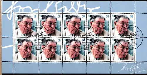 BRD Bund Kleinbogen 2273 gestempelt #NB748