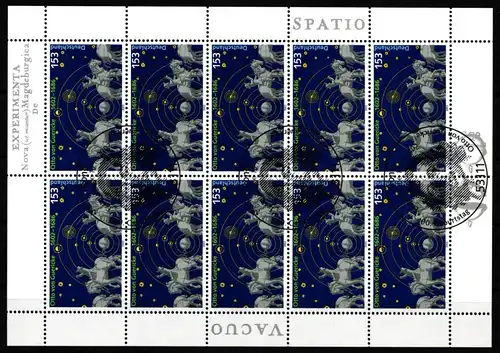 BRD Bund Kleinbogen 2282 gestempelt #NB755