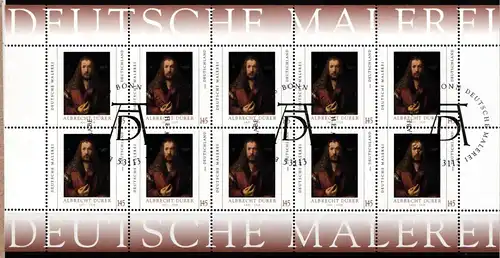 BRD Bund Kleinbogen 2531 gestempelt #ND503