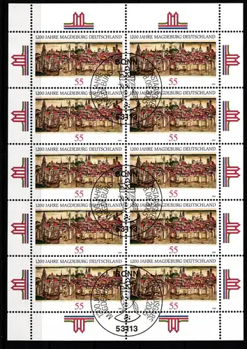 BRD Bund Kleinbogen 2487 gestempelt #ND476