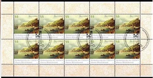 BRD Bund Kleinbogen 2536 gestempelt #ND508