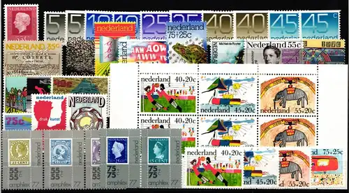 Niederlande Jahrgang 1976 mit 1063-1091 postfrisch #KV293