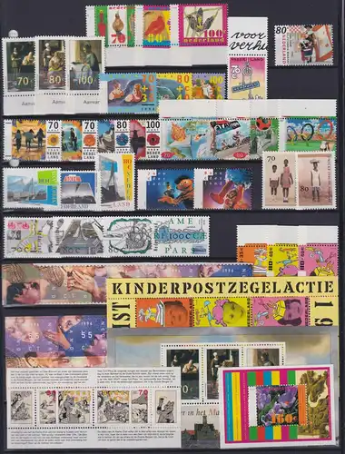 Niederlande Jahrgang 1996 mit 1563-1602 postfrisch #KV313
