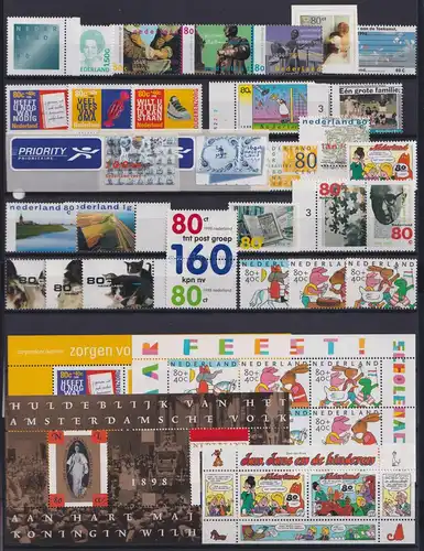 Niederlande Jahrgang 1998 mit 1641-1702 postfrisch #KV315