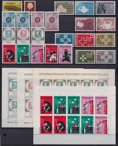 Niederlande Jahrgang 1967 mit 871-892 postfrisch #KV284