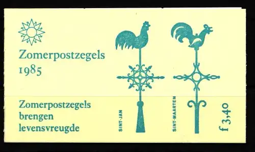 Niederlande Markenheft 32 postfrisch Sommermarken #KV357