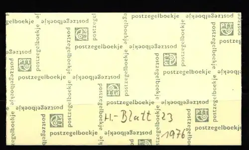 Niederlande Markenheft 23 postfrisch Königin Juliane/ Ziffer #KV346