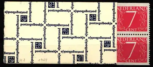 Niederlande Markenheft 2 postfrisch Königin Juliane/ Ziffer #KV319