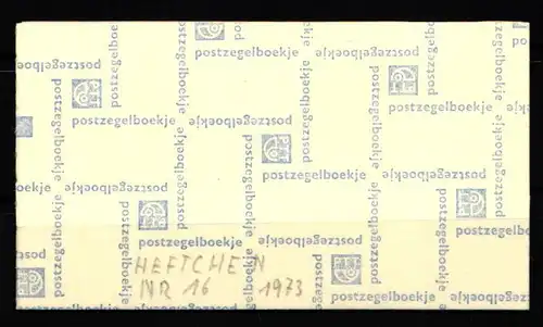 Niederlande Markenheft 16 postfrisch Königin Juliane #KV338