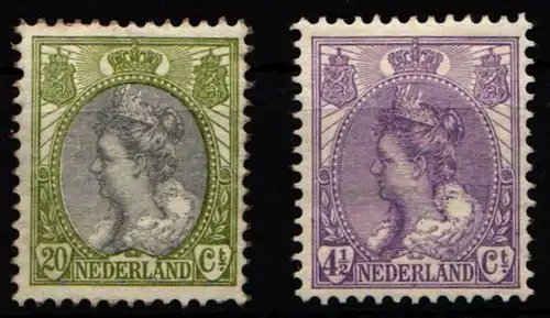 Niederlande 67-68 mit Falz #JW459