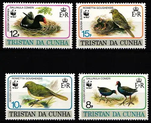 Tristan da Cunha 513-516 postfrisch Vögel #JW499