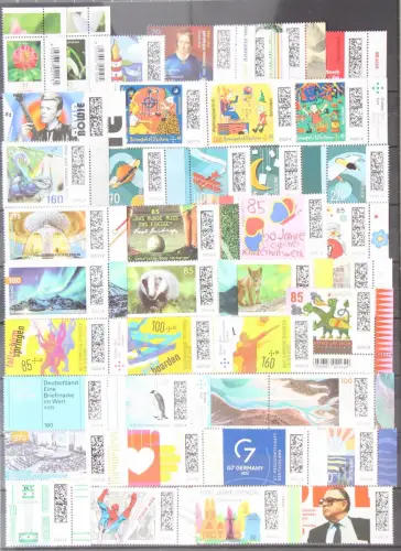 BRD Bund Jahrgang 2022 ohne SK-Marken postfrisch #KS420