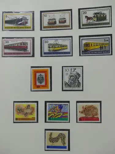 Berlin ab 1954 ** besammelt, im sauberen Text ab 1948 im Safe Binder #LY841