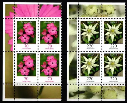 BRD Bund Viererblöcke 2429-2430 postfrisch #ND867
